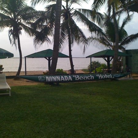 Ninnada Beach Hotel Marawila Esterno foto